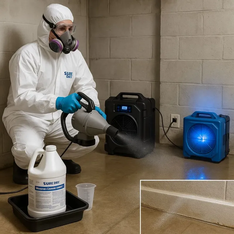 Sanitization and Odor Removal process in Anson, TX
