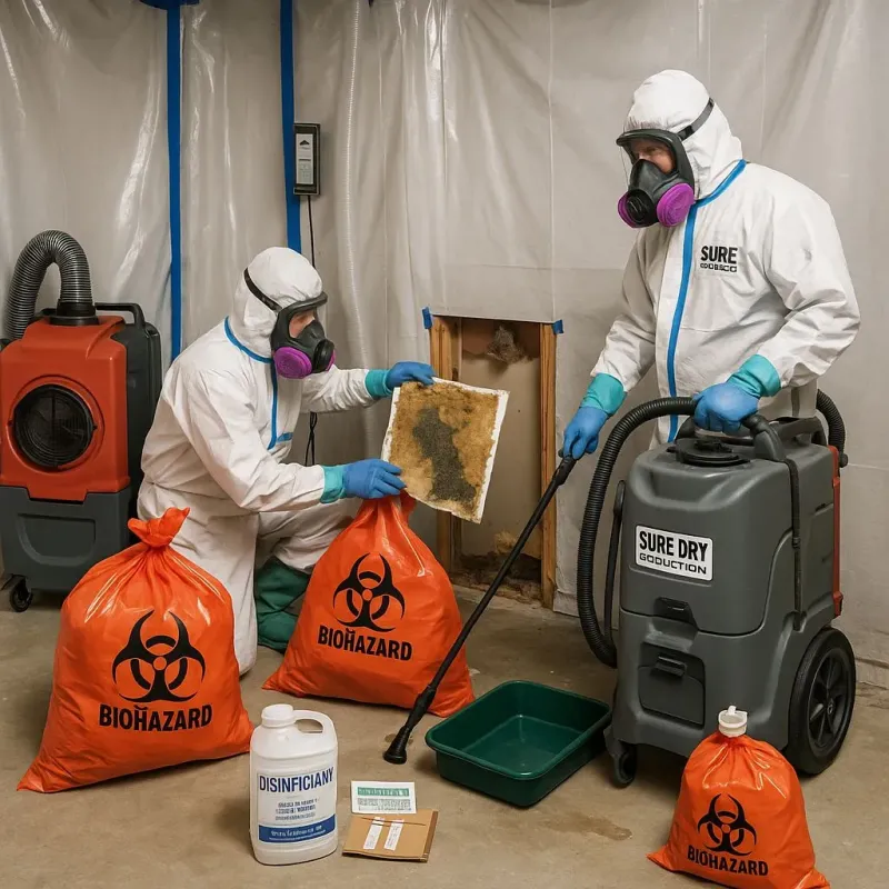 Contaminated Water Handling Protocols process in Anson, TX