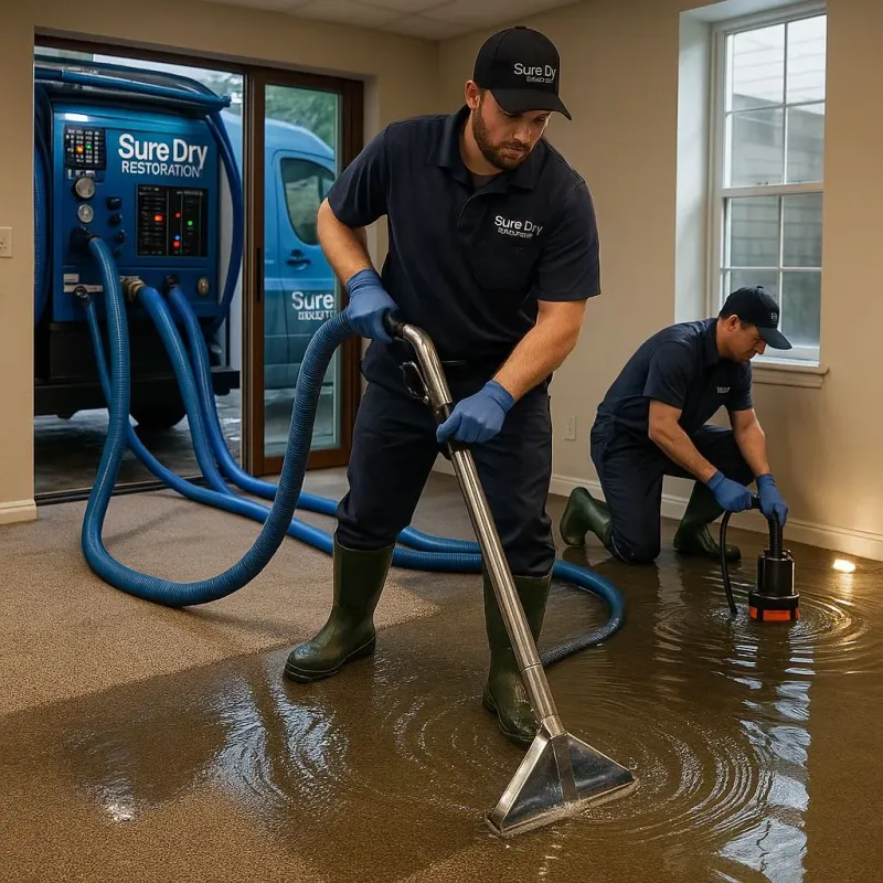 Water Extraction and Removal process in Anson, TX